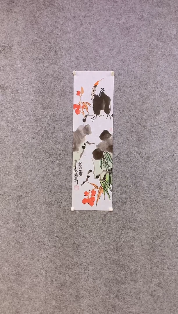 国画缪新农国画作品