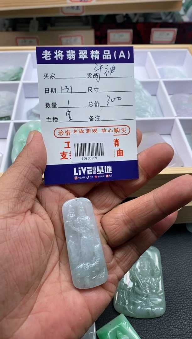 【闪购商品】翡翠颈饰未镶嵌//20250509