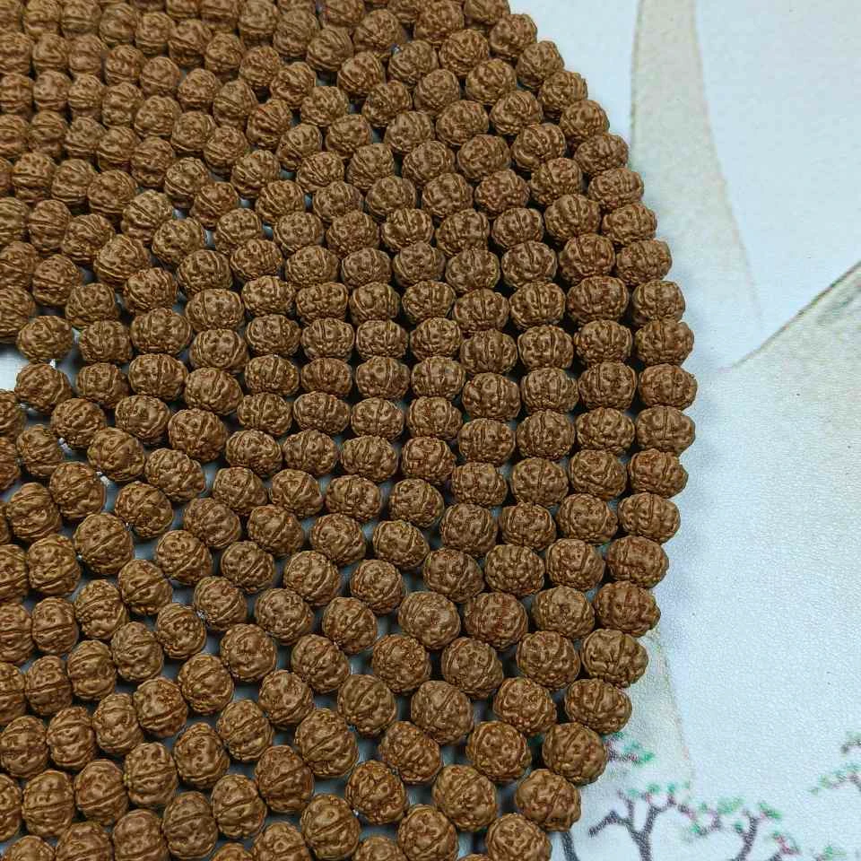 春山文玩#原皮一级平细梅花10左右+钢丝刷#654