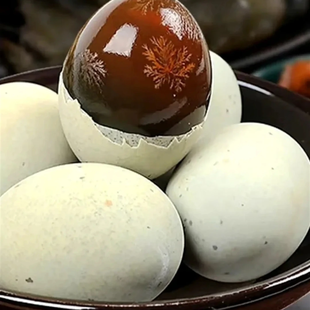 【小曼助农】恩施高山农家自养鸭子传统工艺无铅松花皮蛋
