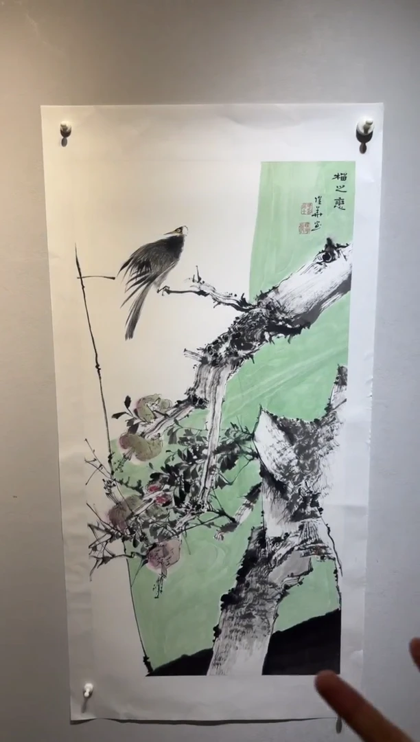 国画国画HN-1102091-张跃华央创美术馆精品定制备案作品