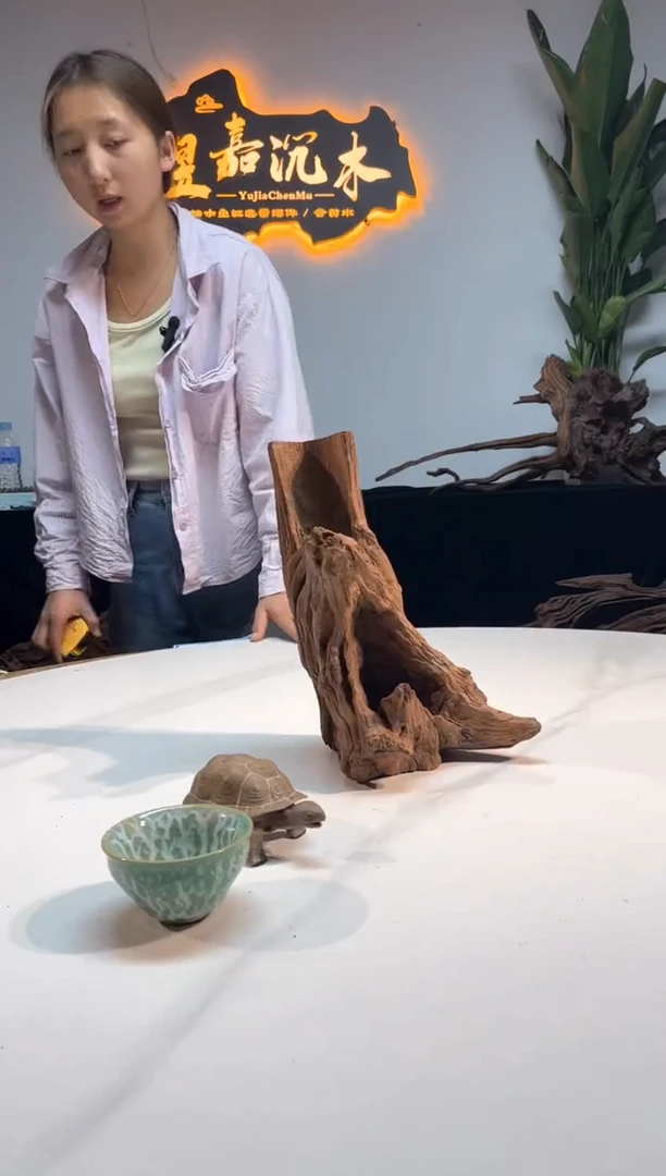 【闪购商品】柚木木雕一物一拍12