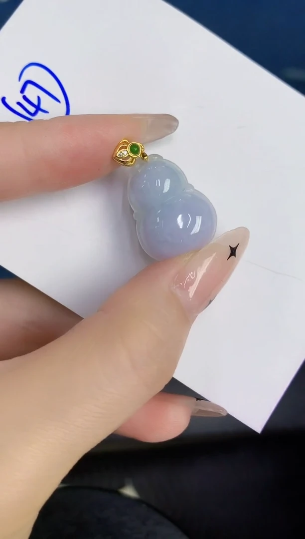 颈饰未镶嵌翡翠缅甸天然翡翠A货