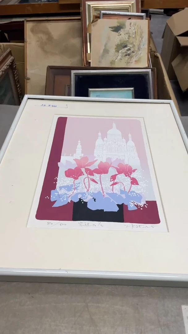 一幅版画默认微瑕