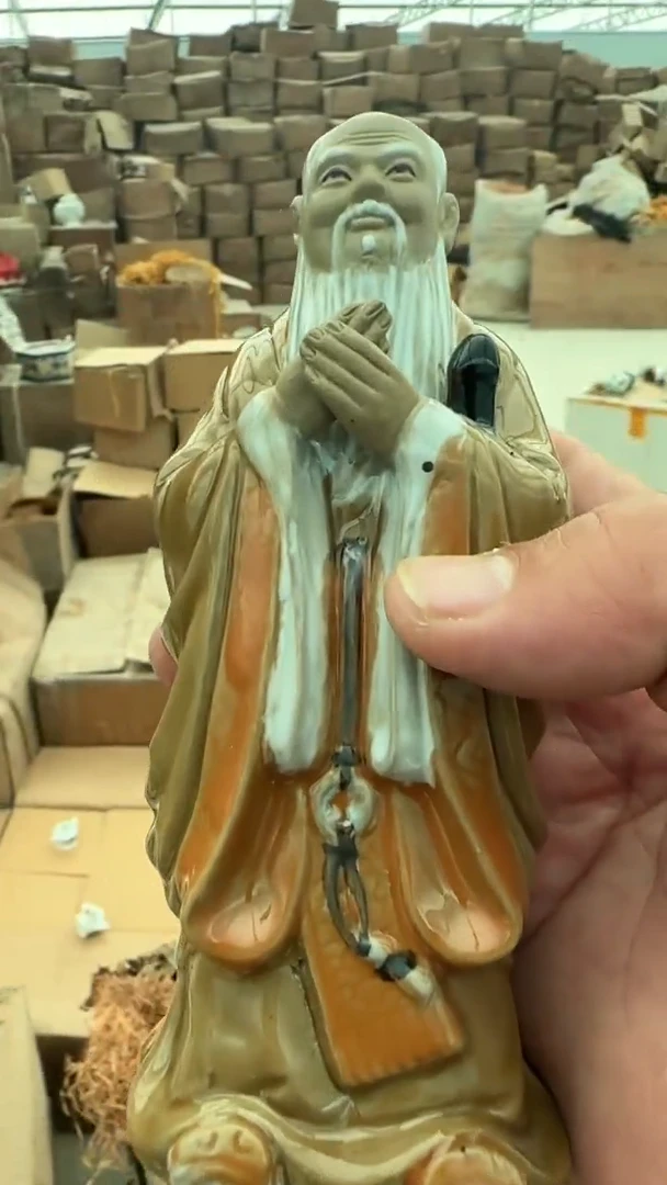 出口创汇陶瓷石湾公仔