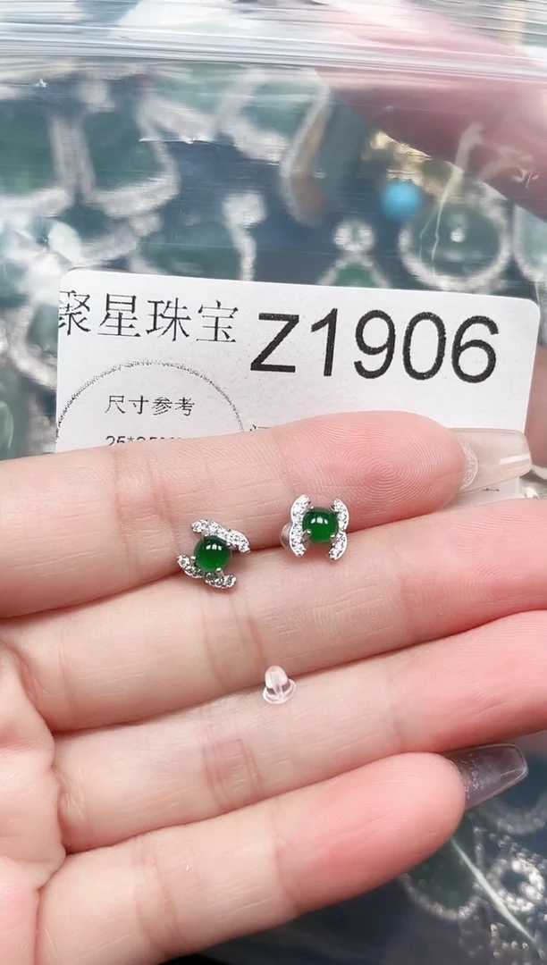 【闪购商品】翡翠颈饰未镶嵌赠皮绳1906