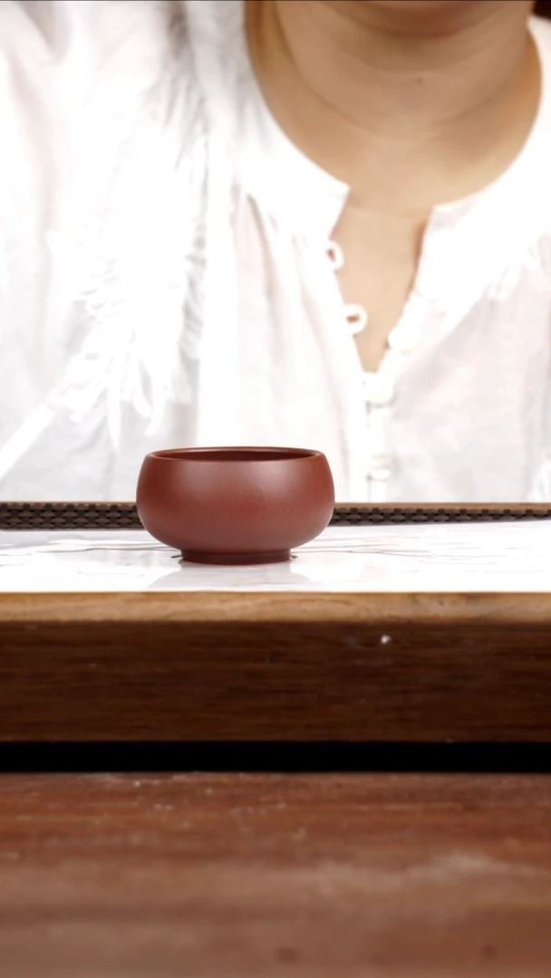 茶壶紫砂底槽青杯子80CC