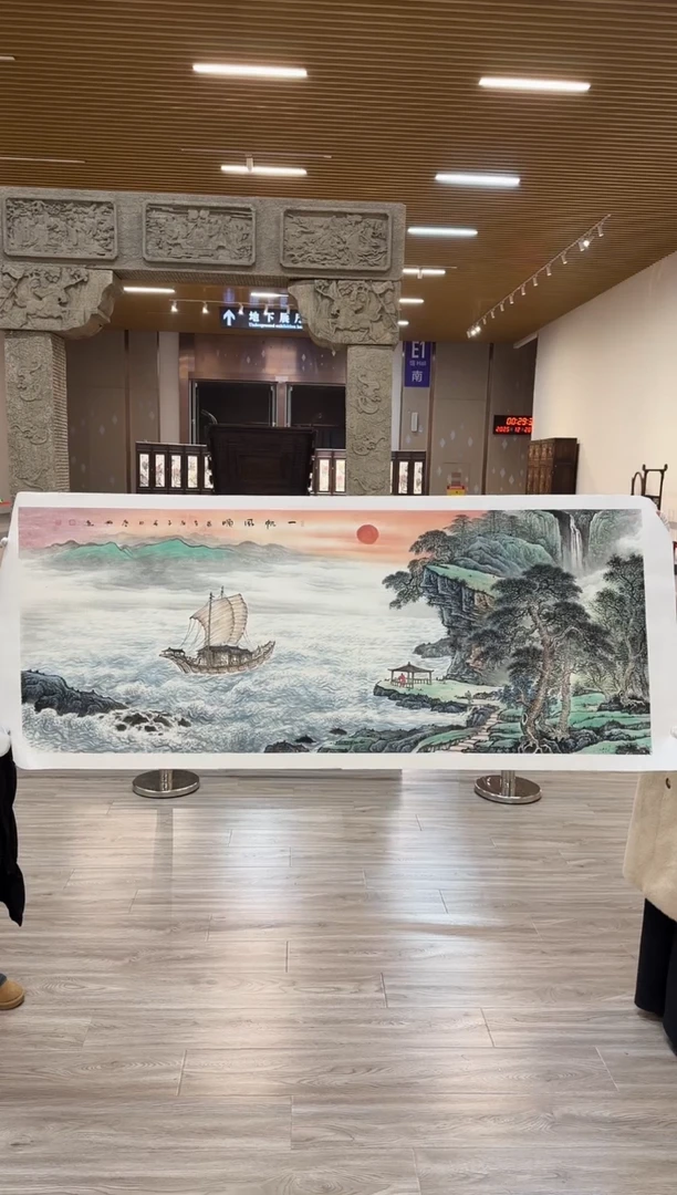 国画54赵隆轩美术馆李庆兴老师作品