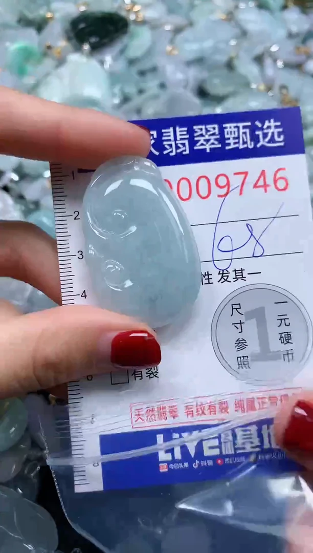 颈饰未镶嵌翡翠9746