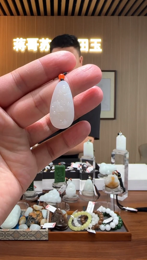 和田玉未镶嵌颈饰G