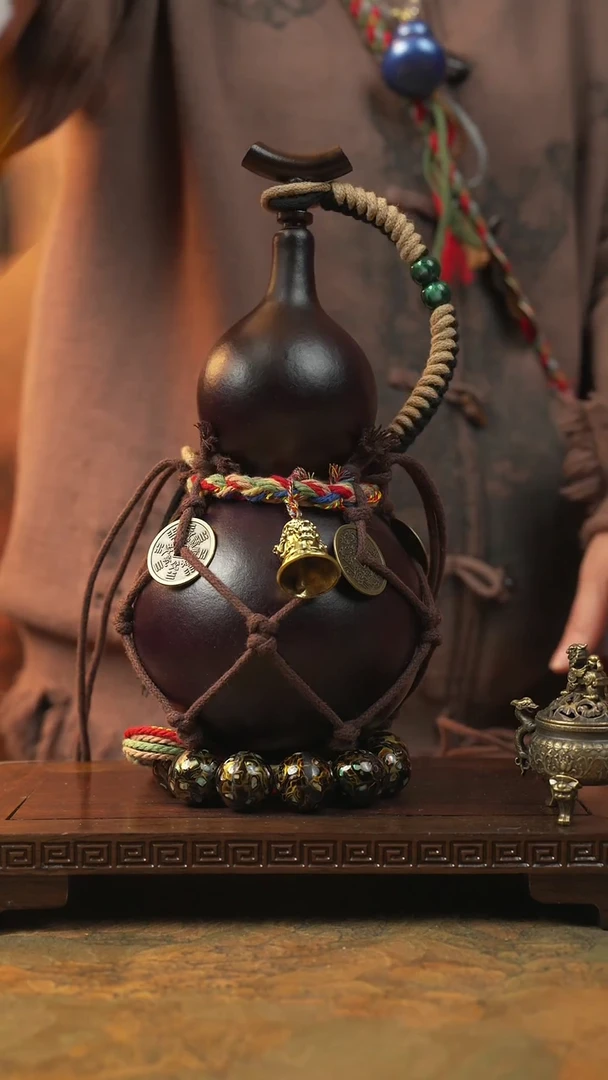 287大漆一物一拍记葫堂出品【不带手串】