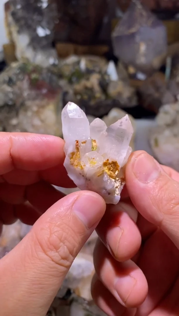 未镶嵌珠宝半成品水晶103号四川超七花园水晶