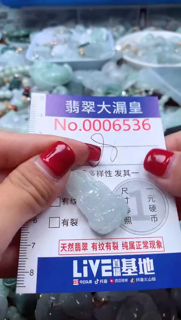 颈饰未镶嵌翡翠6536