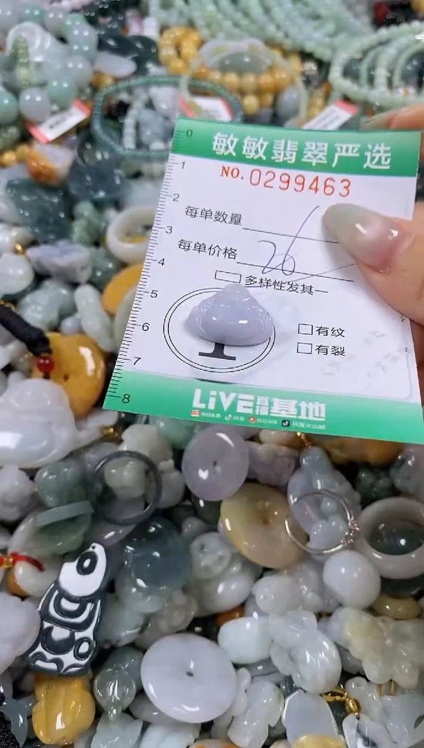 翡翠未镶嵌颈饰闪购0299463多样性发其一