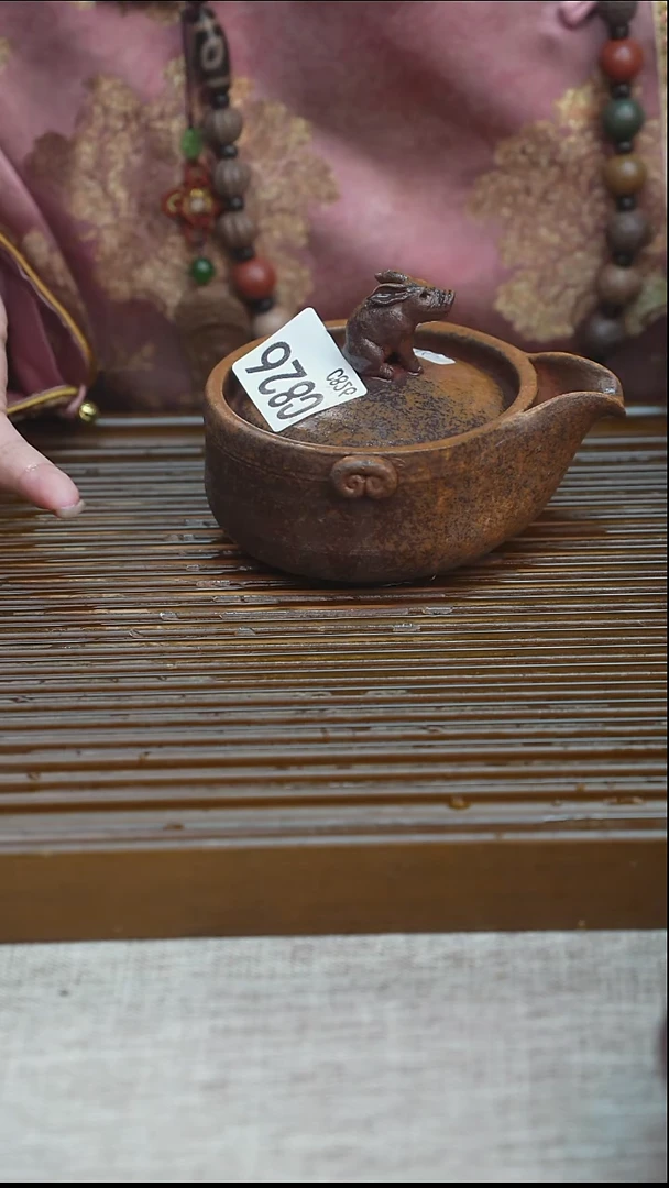 纯手工粗陶茶具每一只不一样