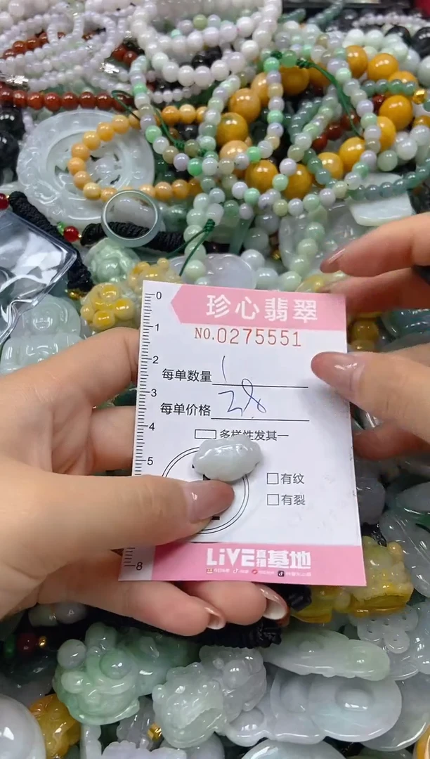 翡翠未镶嵌颈饰闪购0275551