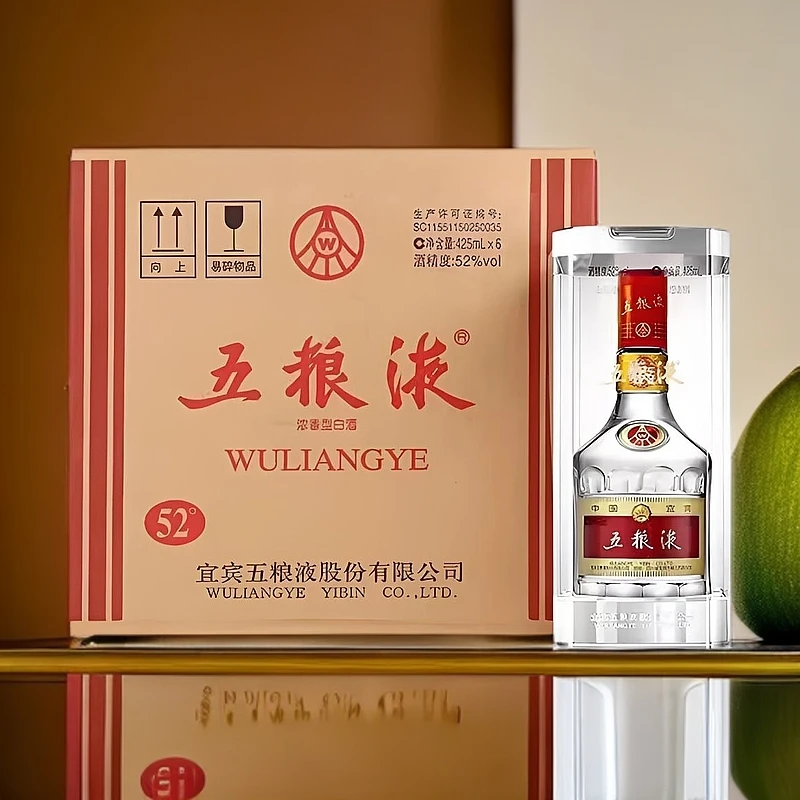 五粮液普五第七代五粮液 （原箱）HD52度425*6