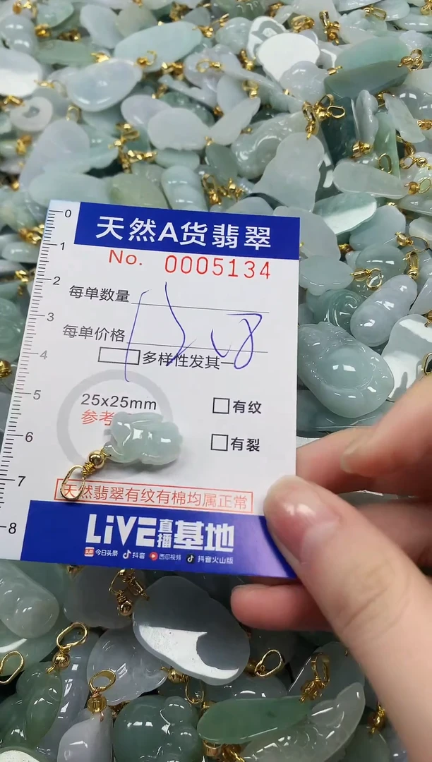 颈饰未镶嵌翡翠天然a货翡翠