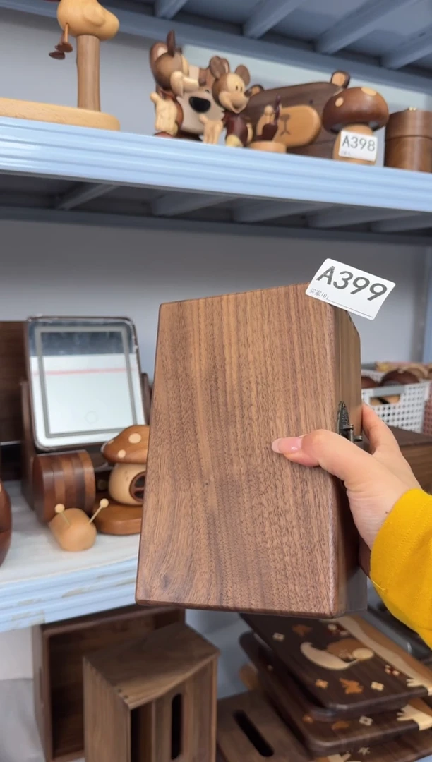 木399号北美黑胡桃文玩盒