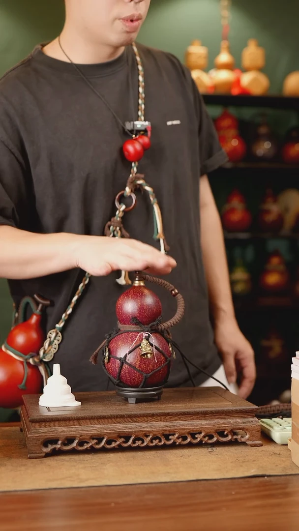 43.号精品天然大漆酒葫芦一物一拍~