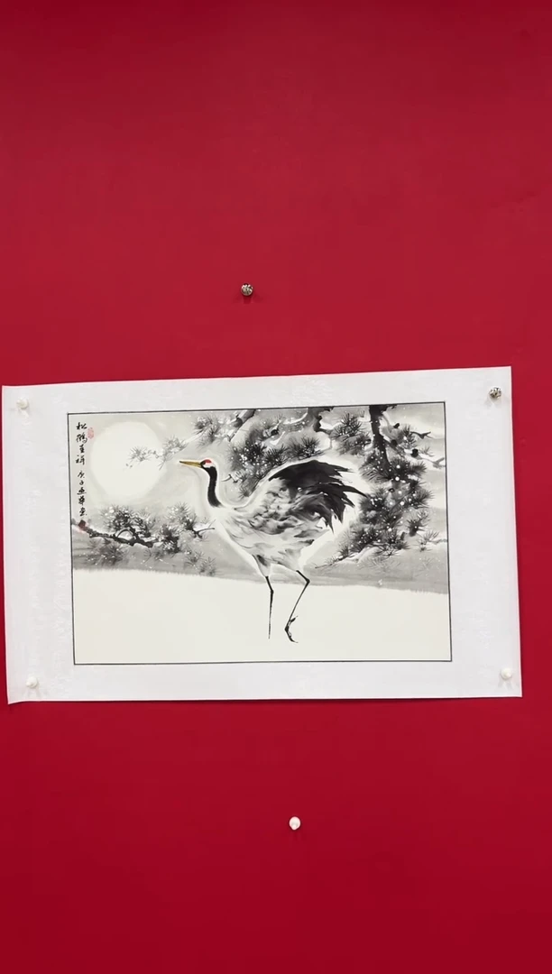国画国画经典手绘2.7平尺