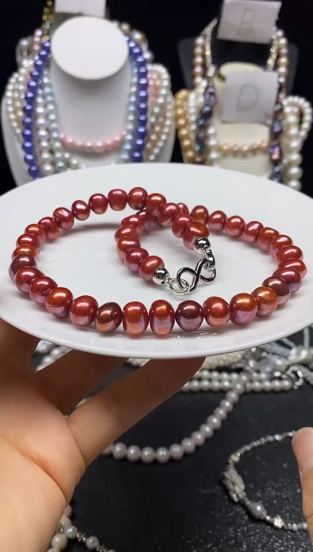 淡水珍珠未镶嵌颈饰多人