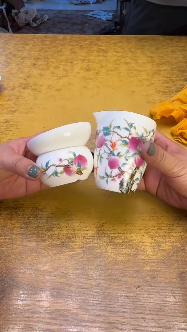 瓷器瓷器瑕疵老破旧149