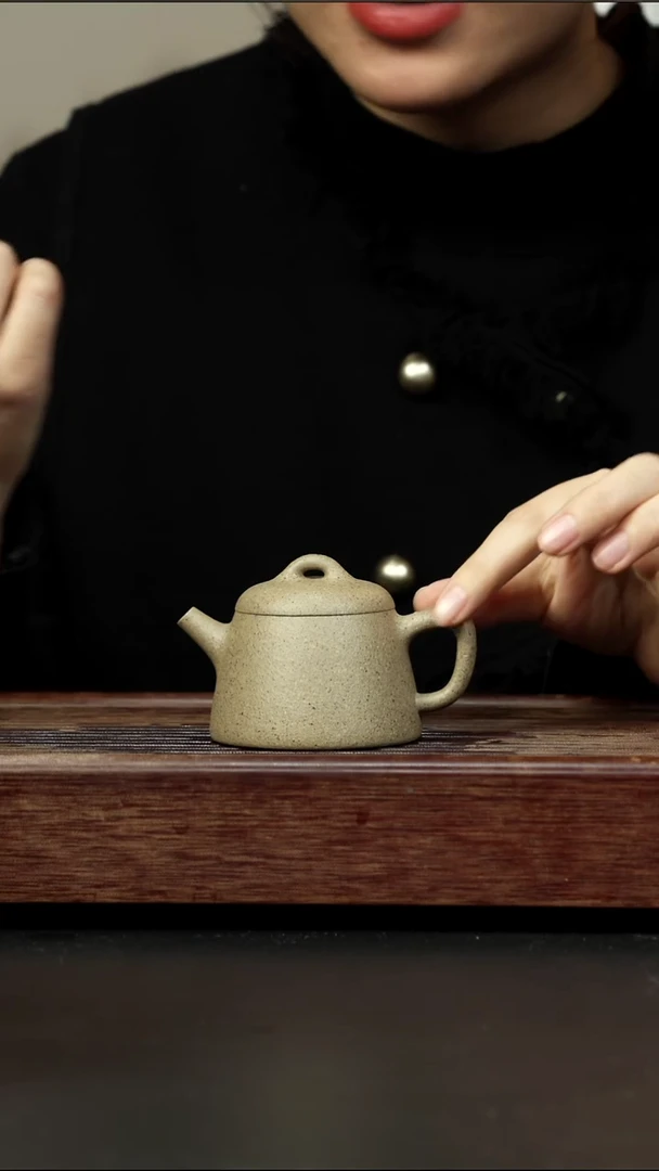 茶壶紫砂高端青降坡 小秦钟 120左右