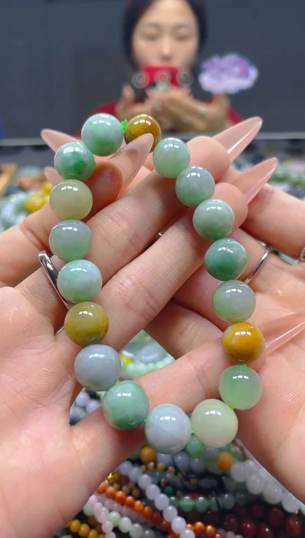 颈饰未镶嵌翡翠10MM