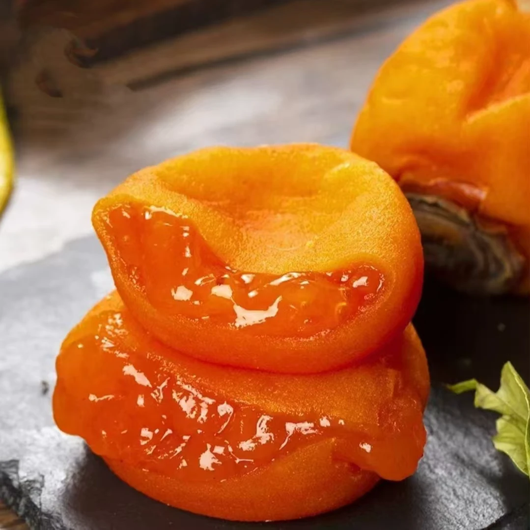 【喜柿】陕西富平流心爆浆糖心冰柿饼冰淇淋柿子冰爽美味