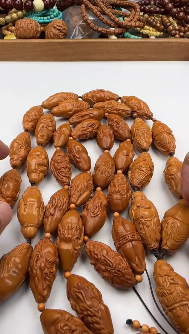 橄榄核吊坠文玩橄榄核手串