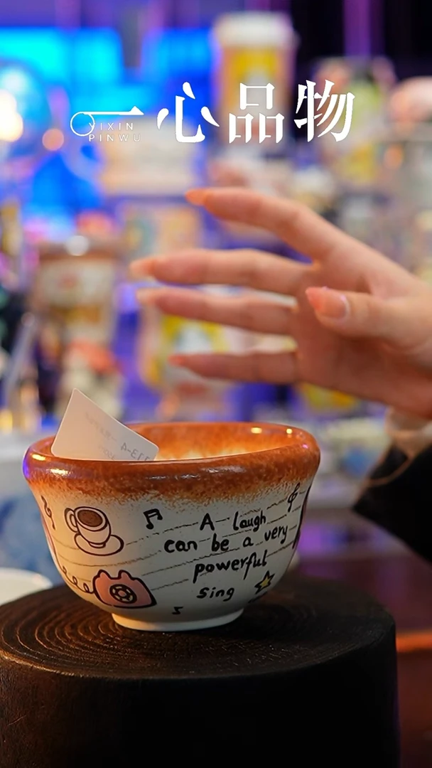 杯子瓷113-4景德镇手工手绘杯子摆件