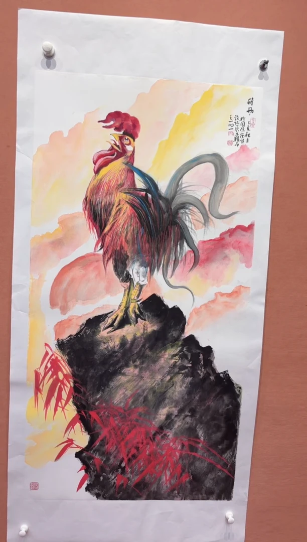 国画师立照老师国画作品