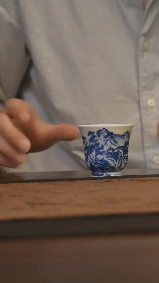 瓷片柴窑青花破价福利