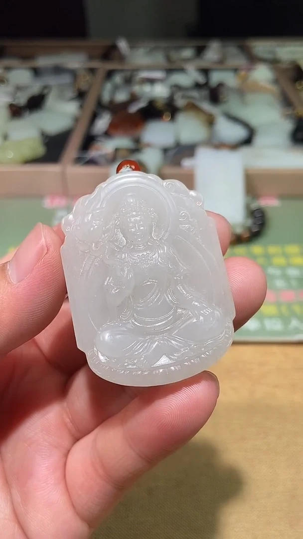 颈饰未镶嵌和田玉多样性拍一发一192