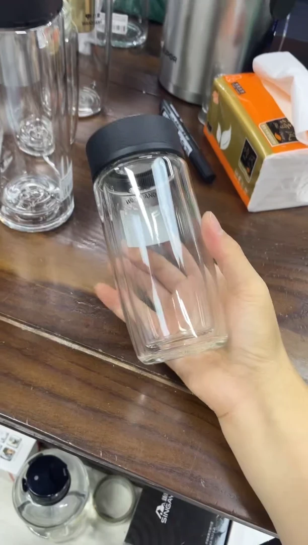 高硼硅玻璃无手柄款万象双层瑕玼无盒无虑