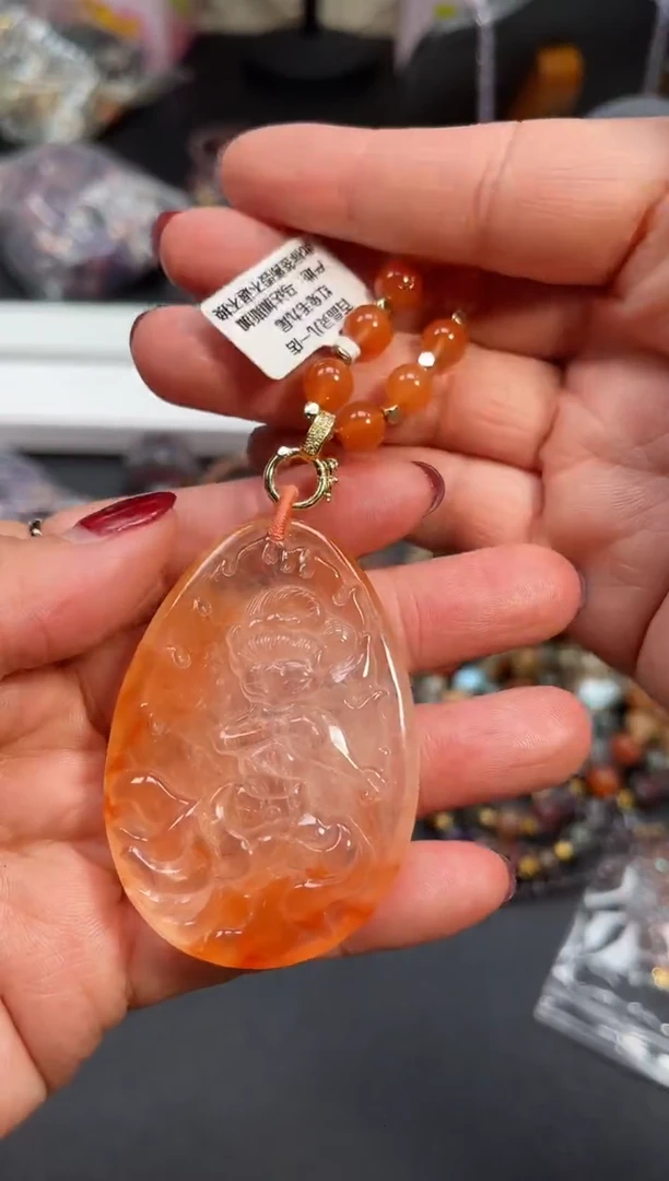 【闪购商品】水晶颈饰未镶嵌【百晶灵儿】天然水晶定制款