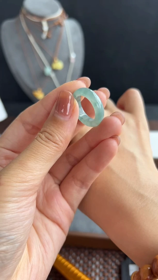 翡翠戒圈未镶嵌506买断12