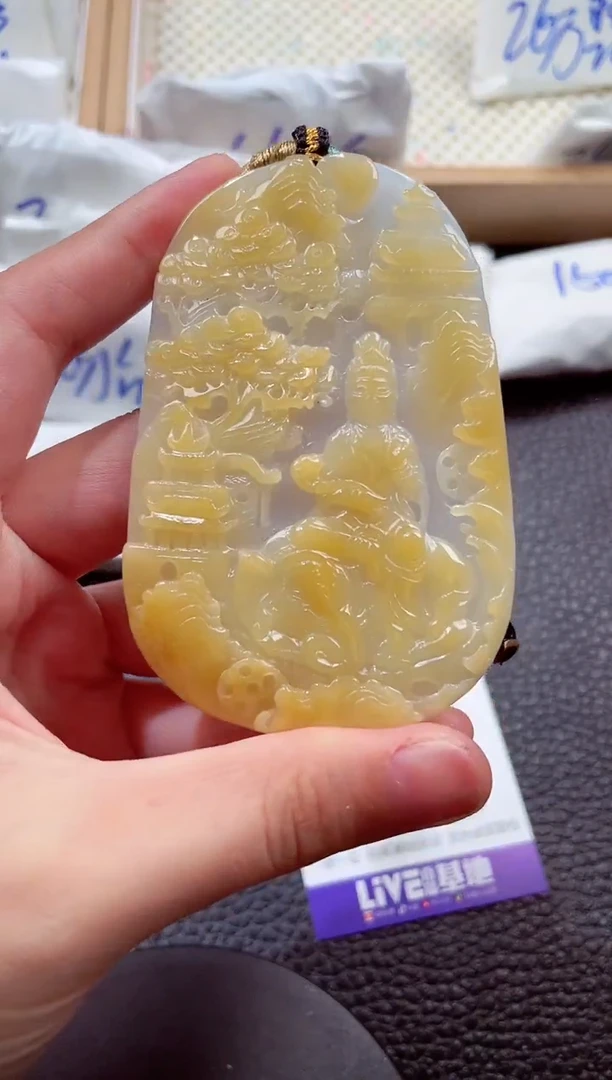 颈饰未镶嵌翡翠00007962普贤