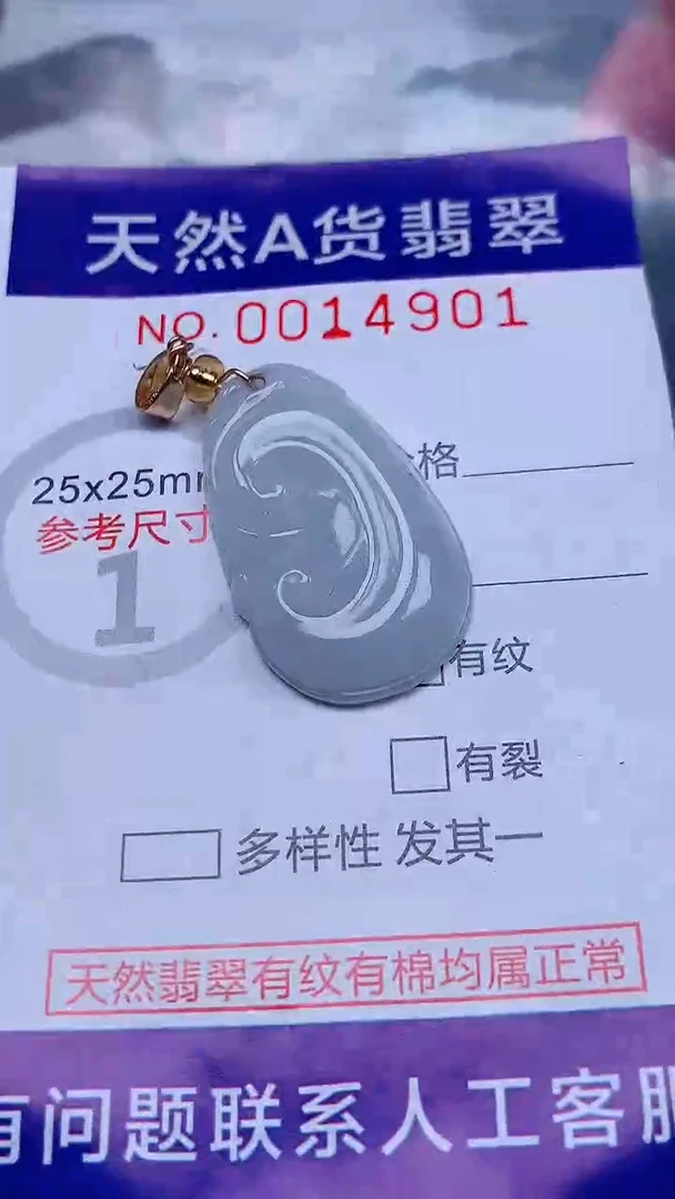 吊坠(不含链)未镶嵌翡翠1