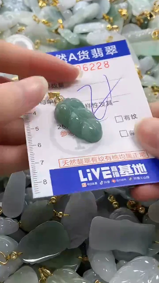 颈饰未镶嵌翡翠纯天然货a翡翠