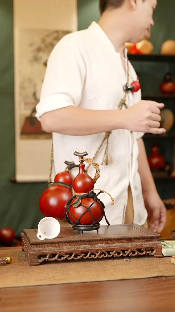 13号精品天然大漆酒葫芦一物一拍~