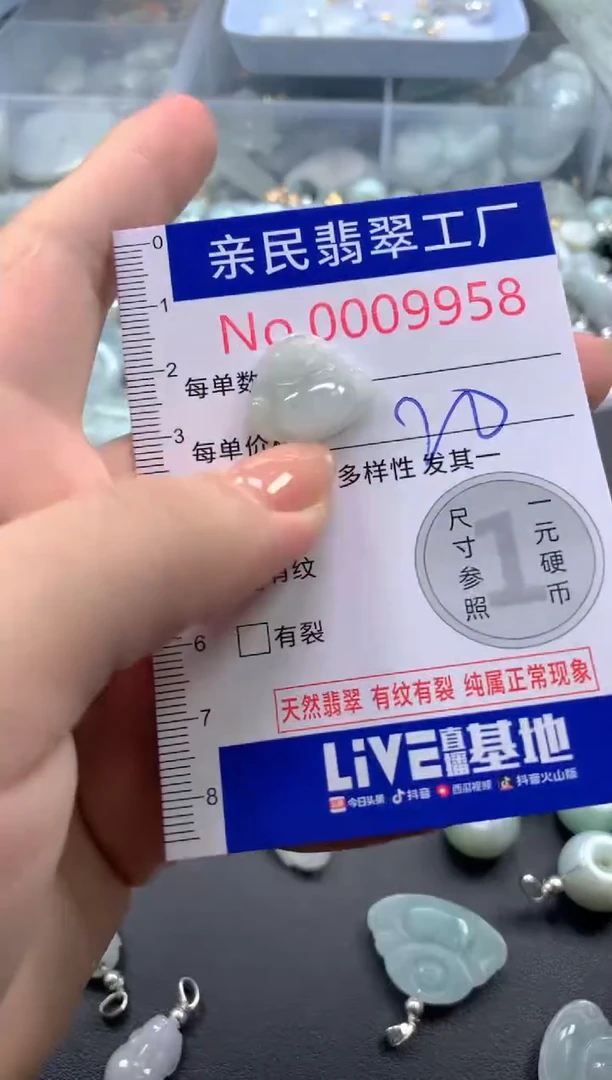 颈饰未镶嵌翡翠9958