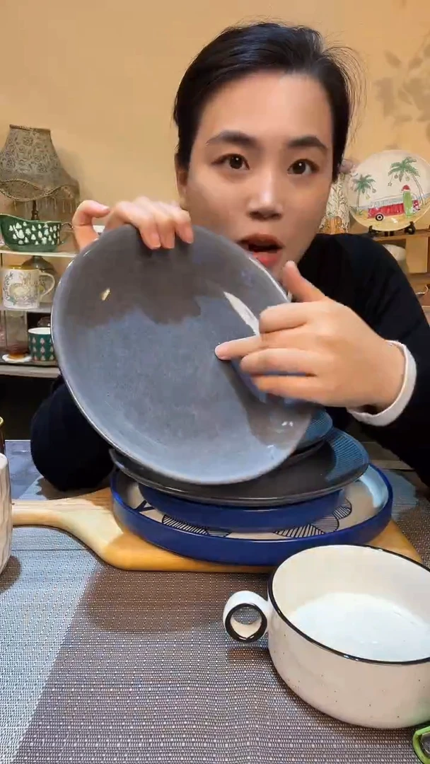 瓷片9英寸深盘 微瑕介意勿拍