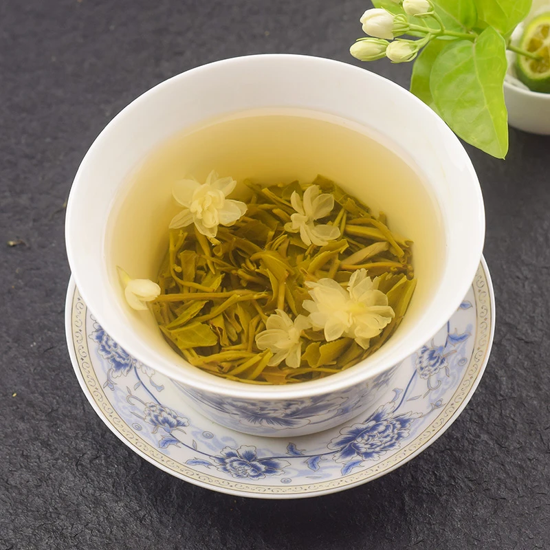 2025年新茶茉莉飘雪广西横县袋装茉莉花茶