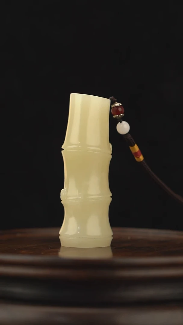 玉【节节高升】天然玉石手把件