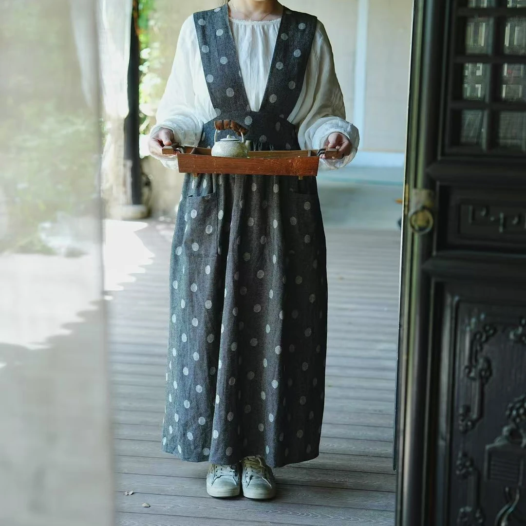 小喜宅 云川波点围裙