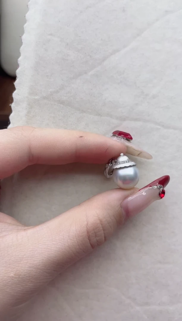 【闪购商品】海水珍珠吊坠银S925镶嵌Y51