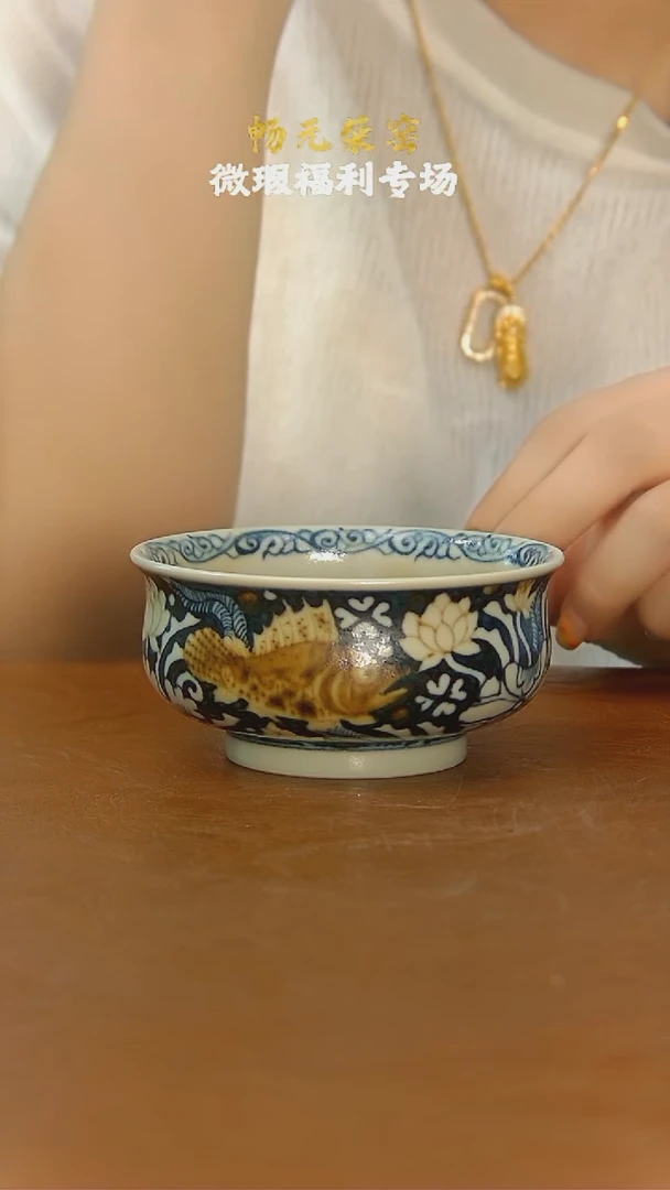 微瑕柴窑手工高端茶具-19