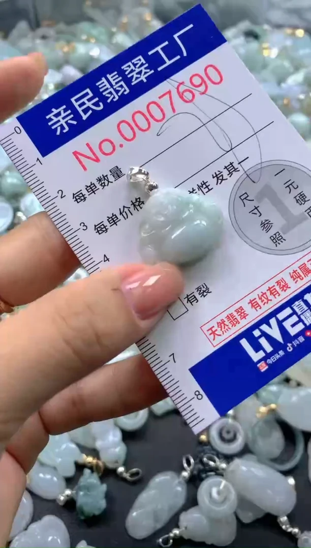 颈饰未镶嵌翡翠7690